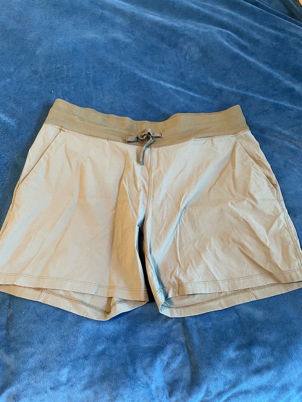 Tuff Athletics Tan Women's Athletic Shorts